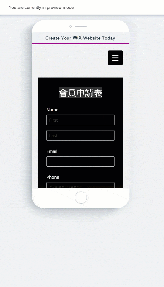 123FormBuilder in Wix